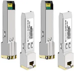 OPSTRAN 1000BASE-T SFP RJ45 Copper Transceiver Module Compatible with Dell Force10 GP-SFP2-1T SFP-1G-T 310-7225 407-BBOS 100m Cat5e/6 4 Pack