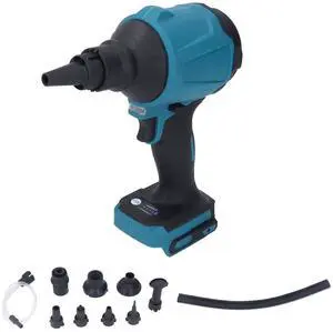 Garosa Compressed Air Duster Electric Air Duster Portable Keyboard Cleaner Car Duster Replaces Compressed Air with 7 Nozzles for Computer Keyboard Pet House