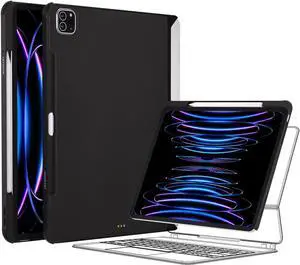 MAGEASY CitiCover for 2024 M2 iPad Air 11" Case with Pencil Holder - Compatible with Magic Keyboard, Premium Vegan Leather, Fit 2020-2024 iPad Air / 2018-2022 iPad Pro 11" (1st-4th Gen)