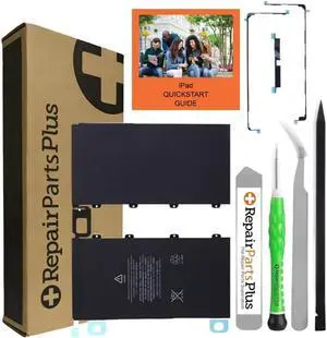 Repair Parts Plus for iPad Pro 12.9 (1st Gen) Battery Replacement A1577 Premium Kit (A1584 | A1652, 2015) + Tools, Adhesive, Guide