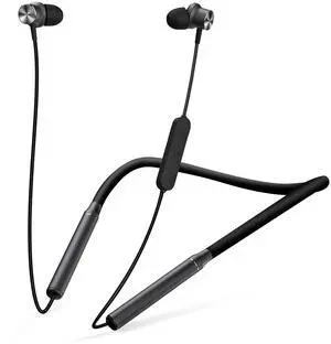 TANGMAI Neckband Bluetooth 5.0 Headphones Wireless Earbuds with Microphone, Deep Bass Stereo with 10mm Driver, 24H Playtime, Portable Magnetic, Clear Calls, Lightweight Comfortable in-Ear Fit -Black