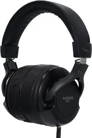 PHONON SMB-01L Professional Studio Monitoring Headphones, Switchable Between Closed and Semi-Open Type