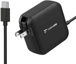 100W USB C Laptop Charger, Universal GaN III Power Supply Adapter, Replacement Foldable Fast Charger PD3.0 for MacBook Pro/Air, HP, Lenovo, Asus, Steam Deck, and All Type C Devices (5ft Cable)