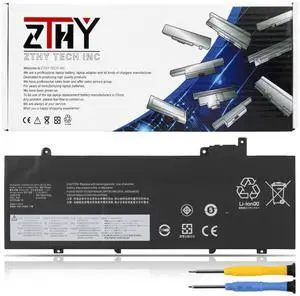 L17L3P71 L17M3P72 Laptop Battery Replacement for Lenovo ThinkPad T480S Ultrabook 20L7 20L8 Series L17M3P71 L17S3P71 01AV478 01AV479 01AV480 SB10K97620 SB10K97621 SB10K97622 20L8S02E00 20L7001VPB 57Wh
