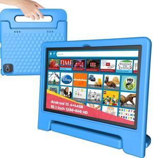 NOBKLEN Upgraded Kids Learning Tablet - Octa-core Processor, 10.1" HD Display, Preloaded Educational Apps, Parental Controls, Kid-Proof Case, and Long Battery Life