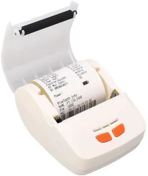 Bluetooth Thermal Printer, Portable USB Receipt Ticket Bill POS Printing Machine for iOS Android Mini Pocket Printer, Support Phone App and Computers Connection