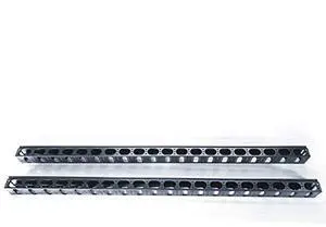RAISING ELECTRONICS 42 U Vertical Steel Cable Manager for Servers Racks Cabinets one Piece