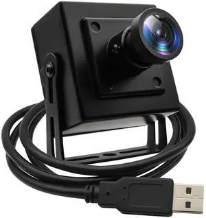 ELP 16MP Wide Angle USB Camera for Raspberry Pi & Computer - 4K Web Camera for Desktop & Laptop - 120 Field of View - IMX298 Sensor