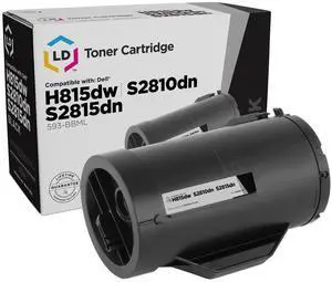 LD Products Compatible Toner Cartridge Replacement for Dell 593-BBML F9G3N (Black Single)