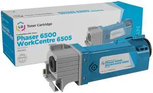 LD Products Compatible Toner Cartridge Replacements for Xerox Phaser & WorkCentre 6500 106R01595 High Yield (Magenta)