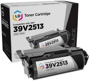 LD © Remanufactured High Yield Black Laser Toner Cartridge for IBM 39V2513