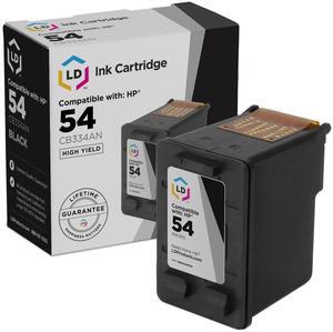 LD Products Remanufactured Ink Cartridge Replacement for HP 54 CB334AN High Yield (Black)