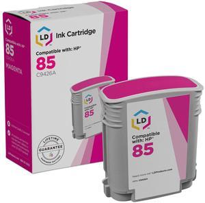 LD Products Remanufactured Ink Cartridge Replacement for HP 85 C9426A (Single Magenta)