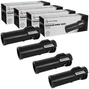 LD Compatible Xerox 106R03582 High Yield Black Toner 4PK for VersaLink B400/B405 LD Compatible Xerox 106R03582 High Yield Black Toner 4PK for VersaLink B400/B405