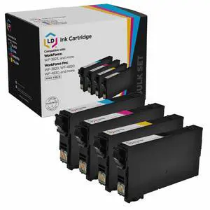LD Products Remanufactured Ink Cartridge Replacements for Epson 822XL High Yield (Black, Cyan, Magenta, Yellow 4-Pack) LD Products Remanufactured Ink Cartridge Replacements for Epson 822XL High Yield (Black, Cyan, Magenta, Yellow 4-Pack)