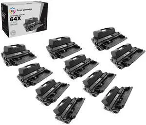LD Products 10-pack CC364X 64X HY Black Laser Toner Cartridge for HP LaserJet LD Products 10-pack CC364X 64X HY Black Laser Toner Cartridge for HP LaserJet