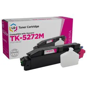 LD Compatible Kyocera TK-5272 1T02TVBUS0 Magenta Toner for M6630cidn, P6230cdn LD Compatible Kyocera TK-5272 1T02TVBUS0 Magenta Toner for M6630cidn, P6230cdn