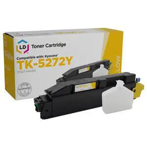 LD Compatible Kyocera TK-5272 1T02TVAUS0 Yellow Toner for M6630cidn, P6230cdn LD Compatible Kyocera TK-5272 1T02TVAUS0 Yellow Toner for M6630cidn, P6230cdn