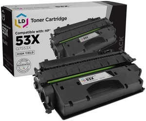 LD Products Compatible Toner Cartridge Replacement for HP 53X Q7553X High Yield (Black) for use in HP Printer LaserJet P2015, P2015d, P2015dn, P2015x, M2727 MFP, M2727nf MFP, & M2727nfs MFP LD Products Compatible Toner Cartridge Replacement for HP 53X Q7553X High Yield (Black) for use in HP Printer LaserJet P2015, P2015d, P2015dn, P2015x, M2727 MFP, M2727nf MFP, & M2727nfs MFP