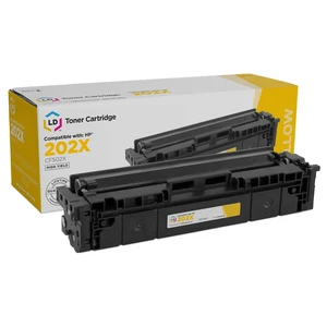 LD Products Compatible Toner Replacement for HP 202X (Yellow) LD Products Compatible Toner Replacement for HP 202X (Yellow)