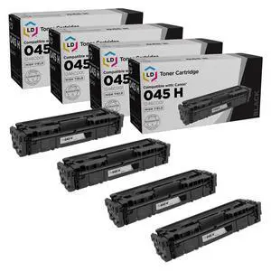LD Replacement Toner Cartridge for Canon 045H 1246C001 High Yield (Black, 4-Pk) LD Replacement Toner Cartridge for Canon 045H 1246C001 High Yield (Black, 4-Pk)
