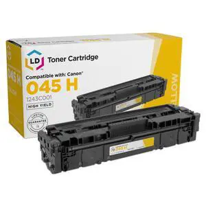 LD Compatible Canon 045H / 1243C001 High Yield Yellow Toner Cartridge LD Compatible Canon 045H / 1243C001 High Yield Yellow Toner Cartridge