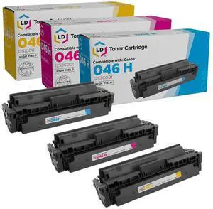 LD COMP Canon 046H Toner 3PK: 1253C001 Cyan, 1252C001 Magenta & 1251C001 Yellow LD COMP Canon 046H Toner 3PK: 1253C001 Cyan, 1252C001 Magenta & 1251C001 Yellow
