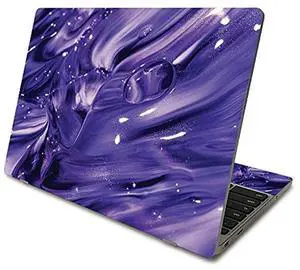 MIGHTY SKINS Skin Compatible with Samsung Chromebook 4 (2021) 11.6" - Purple Wash | Protective, Durable, and Unique Vinyl Decal wrap Cover | Easy to Apply, Remove, and Change Styles | Made in The USA,