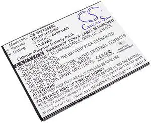 Battery Replacement for samsung SM-T390N SM-T390 Galaxy Tab Active 2 8.0 TD-LTE SM-T395 SM-T395 Galaxy Tab Active 2 LT EB-BT365BBC EB-BT365BBE EB-BT365BBU EB-BT365BBUBUS GH43-04317A (4050mAh/3.8V)