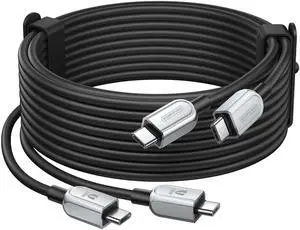 NTONPOWER USB C Cable, 6.6FT 2-Pack 100W Type C to Type C Cable, Silicone C to C Type Fast Charging Cable for MacBook Pro/Air, Charger Cord for iPad Pro/Air Samsung Galaxy Pixel, Switch, Steam Deck