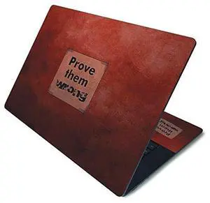 MightySkins Skin for Microsoft Surface Laptop 3 15" - Prove Them Wrong | Protective, Durable, and Unique Vinyl Decal wrap cover | Easy To Apply, Remove, and Change Styles | Made in the USA (MISURLA315