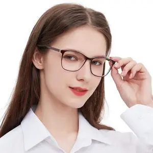 OCCI CHIARI Blue Light Glasses for Women Non Prescription Glasses Fashion Eyeglasses Full Rim Optical Frame