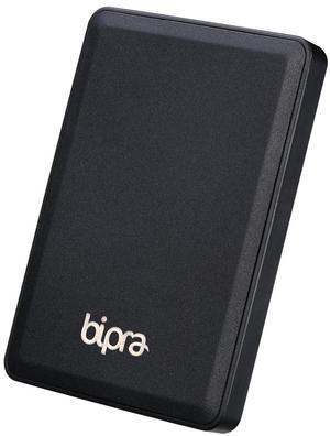 BIPRA S3 2.5 inch USB 3.0 NTFS Portable External Hard Drive - Black (500GB)