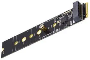 Cablecc SATA NGFF Key B+M SSD to NVME M-Key Motherboard Desktop Adapter Converter SSD Card JMB582 2280 Cablecc SATA NGFF Key B+M SSD to NVME M-Key Motherboard Desktop Adapter Converter SSD Card JMB582 2280