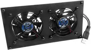 Coolerguys USB Powered Cooling Fan Kits (Dual 80mm)