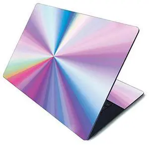 MightySkins Skin for Microsoft Surface Laptop 3 15" - Rainbow Zoom | Protective, Durable, and Unique Vinyl Decal wrap cover | Easy To Apply, Remove, and Change Styles | Made in the USA (MISURLA315-Rai