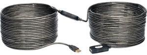 Tripp Lite USB 2.0 Hi-Speed Active Extension Repeater Cable (A M/F) 20 Meter (65-ft.) (U026-20M)