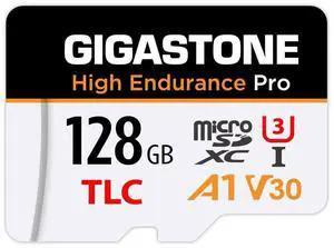 [5-Yrs Free Data Recovery] GIGASTONE 128GB Micro SD Card, High Endurance Pro Series Speed Up to 100MB/s, Compatible with REDTIGER ROVE VIOFO VANTRUE PRUVEEO ARIFAYZ Dash Cam, MicroSDXC UHS-I A1 V30 U3