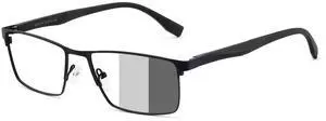 OCCI CHIARI Men's Photochromic Blue Light Blocking Glasses Driving sunglasses UV Protection Outdoor Fishing Running Computer Eyewear (Black)