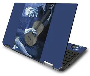 MightySkins Vinyl Decal Skin For HP Spectre X360 15 (2020) - Solid Purple, Protective Matte Wrap, Made In USA - View #4