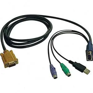 Tripp Lite P778-006 KVM Switch USB/PS2 Combo Cable, 6-ft