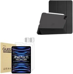 ProCase Tempered Glass Screen Protector Bundle iPad Pro 11 inch Case