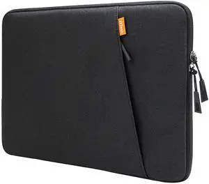 JETech Laptop Sleeve for 16-Inch MacBook Pro (M4 / M3 / M2 / M1, 2019-2024), Waterproof Bag Case with Pocket, Compatible with 16 Inch Notebook (Black)
