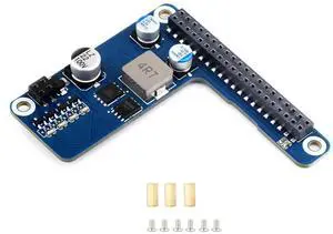 waveshare PoE HAT (G) for Raspberry Pi 5,Power Over Ethernet HAT (G) Expansion Board, IEEE 802.3af/at Network Standard,Compatible with Raspberry Pi 5 Official Case,5V 5A Output