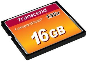 Transcend 16GB CompactFlash Memory Card 133X (TS16GCF133)