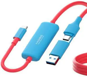 Hagibis USB3.0 Video Capture Card, All in One USB C to USB A/USB C 1080P@60fps Live and Record Video Audio Game for Car Quest 3 VR Switch PS4/5 ROG Ally Steam Deck (SWC11)