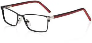 OCCI CHIARI Blue Light Glasses for Men Women Non Prescription Glasses Metal Eyewear Full Rim Optical Frame
