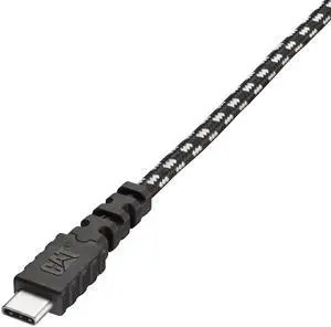 CAT Braided USB C Cable 10 Ft - USB C to Fast Charging Type C Charger Cord Extra Long USBC Cable Charge and Sync Lightning Cable