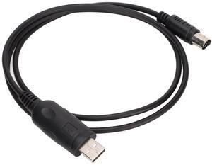 8 Pin Din Male Serial to USB Adapter, CT-62 CAT Cable for Yaesu Radio FT-100D FT-817 FT-857 FT-897 USB Programming