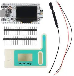 AITRIP 1 Sets 915MHZ ESP32 Lora V3 WiFi+BLE Development Board SX1262 Type-C Lora Kit 0.96inch OLED Display ESP32-S3 Dual-core with Protective Case Compatible with Arduino NodeMCU